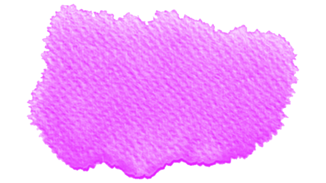 Vibrant pink crayon texture smudge. Isolated digital pastel stroke PNG clip art on a transparent background for a kids' craft project, scrapbook element, or artistic design.