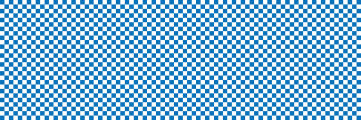 Pastel blue checkered. Abstract blue and white checkered pattern grid seamless background. checkerboard, chessboard, tartan, gingham, plaid pattern background. 