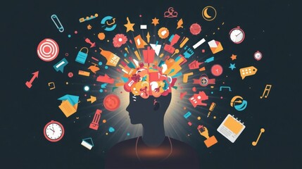 The ADHD Brain: A Symbolic Representation of Neurodivergence