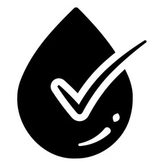 Clean Water Check Icon