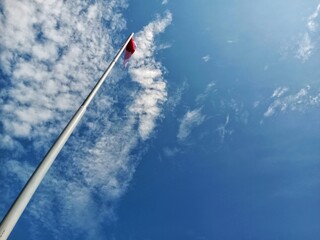 flag and sky
