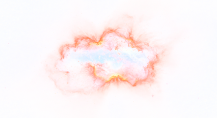 Delicate Abstract Watercolor Painting with Soft Hues.