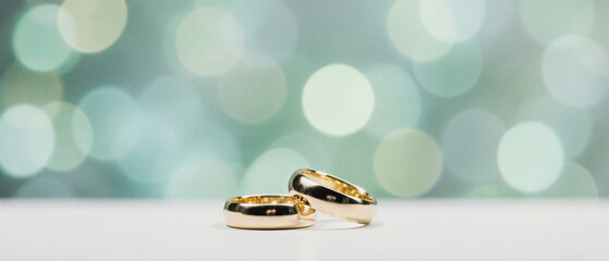 wedding rings: sparkling gold bands for eternal love | wedding, anniversary, engagement, celebration, gift theme