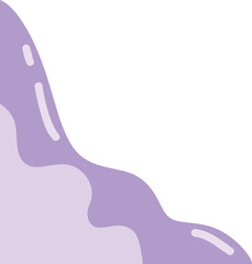 Abstract Blob Corner