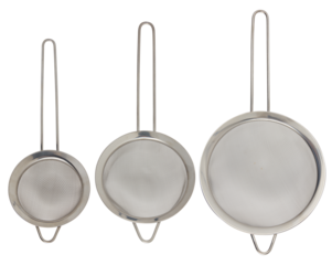 Kitchen utensil strainer spoon cut out isolated transparent background