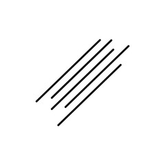 Hatch line samless texture. Straight line pattern surface. Vector illustration. 