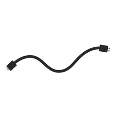 Modern HDMI cable vector icon