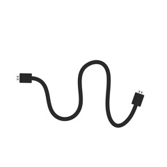 Modern HDMI cable vector icon