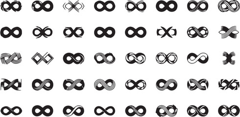 Collection of cartoon eyes with different expressions and styles on a white background