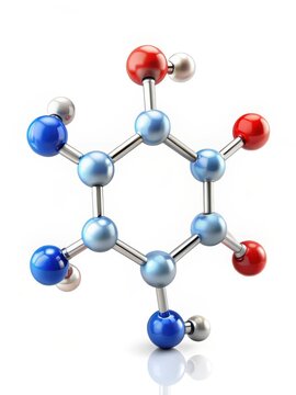 Amino acid molecule with a phenyl ring