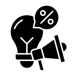 Promotional Campaign  Icon Element For Design