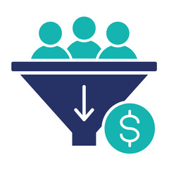 Lead Generation  Icon Element For Design