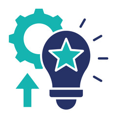 Competitive Advantage  Icon Element For Design