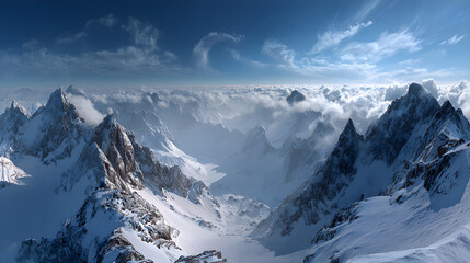 Discovering the Beauty of Encompassing Panoramic Views in Breathtaking Natural Landscapes and City Skylines