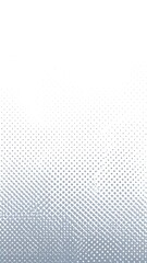 Abstract halftone pattern, light grey dots on white, radiating from bottom