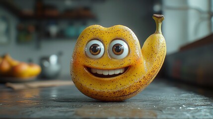 Happy fruit character (1)