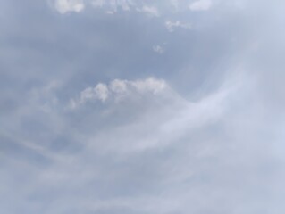 blue sky with clouds