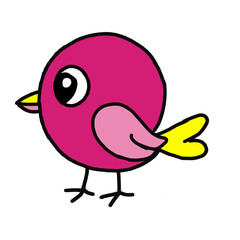 Hand drawn image of bird