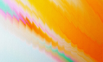 Vibrant Abstract: Colorful Flowing Diagonal Lines, Bright Orange, Pink, Green, Soft Texture, Motion Effect, Simple, Modern Art Style, Dynamic Background