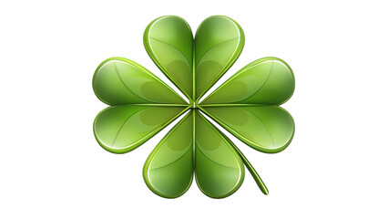 Fototapeta premium four leaf clover isolated