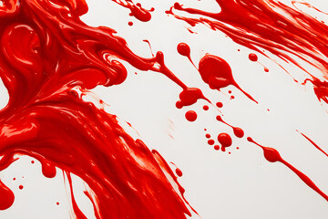 赤のフロー・スプラッシュ