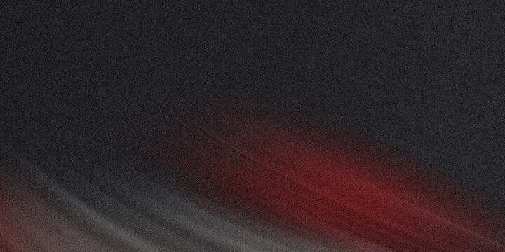 A grainy abstract background features a gradient of dark black blending into a vibrant red, creating a textured and modern design