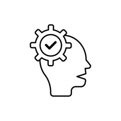 Icon a interpretation, isolated against a clean background.