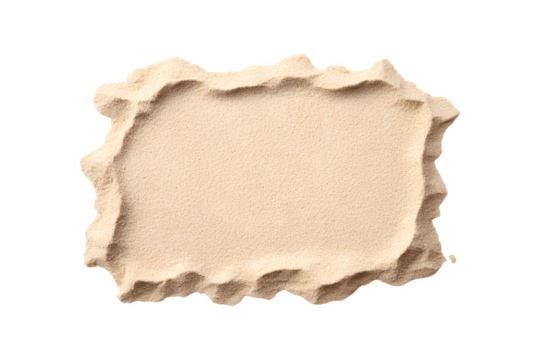 Beach sand close-up showcasing natural texture and summery coastal vibes