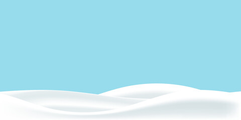 wave pattern of milk, yogurt or cream on a blue background