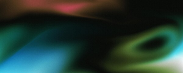 Abstract wave texture, noise background, dark combination color background design. Vibrant gradient banner header poster.