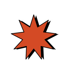 Retro futuristic Y2K stars. Vector illustration. 