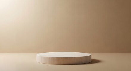 Minimalist product display stage for showcasing your items with elegance and style