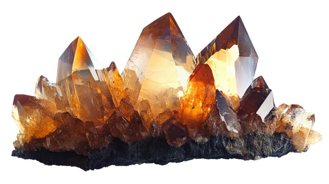topaz on white background