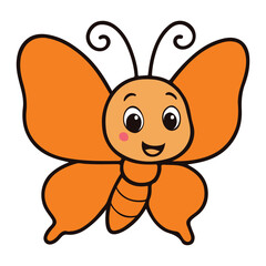 Butterfly Silhouette Vector Illustration Design