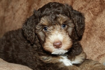 Puppy Love at First Sight - Labradoodle Puppies Adorable Moments
