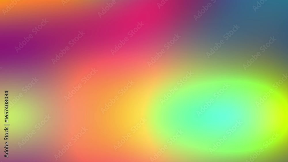 Wall mural colorful abstract background design.. vibrant soft blur texture illustration. gradient color flow ab