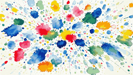 Fluid Abstraction Abstract watercolor spread isolated watercolor vector illustration svg