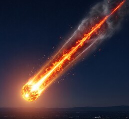 Meteor Falls from the Sky