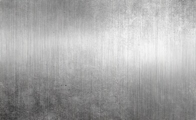 Fototapeta premium Gray brushed metal surface with subtle texture