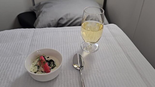 Sky-High Luxury: Amuse Bouche in Prestige Class