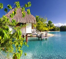 tropical resort in thailand
