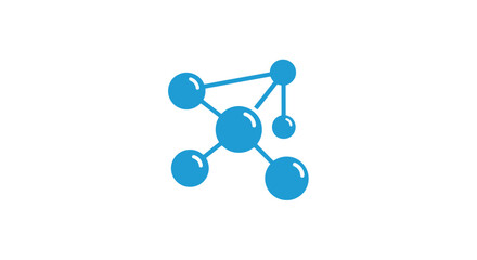 modern network connection logo illustrating collaboration teamwork and global communication for tech startups and businesses