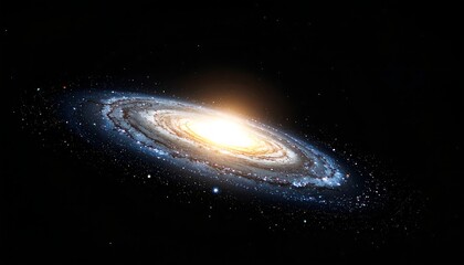 Spiral galaxy in deep space (19)