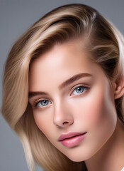 Fototapeta premium portrait of a beautiful woman