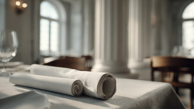 closeup view of certificate resting elegantly on desk featuring blurred white text bars displaying augmented