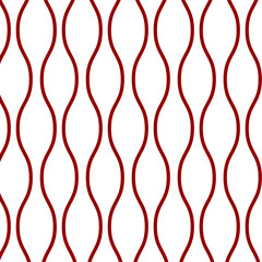 日本の伝統的な紋様素材。立涌紋のシームレスな和風デザイン素材。