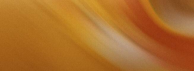 An abstract background features a blend of warm orange and yellow hues with a smooth, flowing...