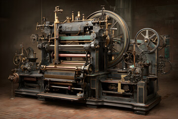Exploring the Impact and Evolution of Early Industrial Machines in Manufacturing and Production
