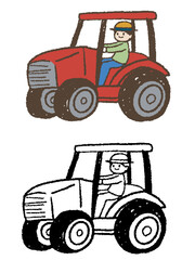 ぺん風トラクター