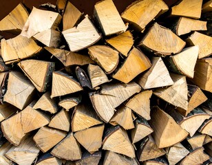 Stacked firewood (2)